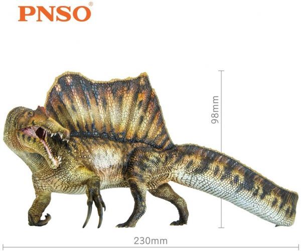 PNSO 35 成長シリーズ スピノサウルス Spinosaurus 肉食 恐竜 動物 フィギュア おもちゃ 模型 恐竜好き 誕生日 プレゼント 完成品 23cmの画像7