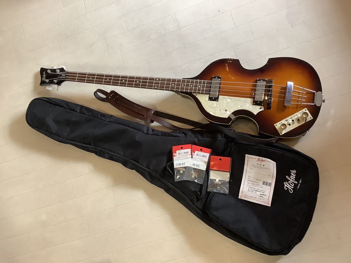 Yahoo!オークション - Hofner Ignition Bass Sunburst...