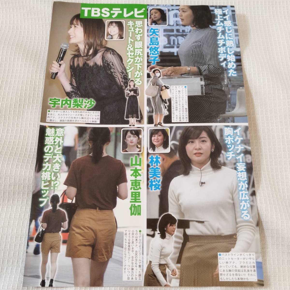 tpk196 切り抜き　尾崎里紗　水ト麻美　久野静香　佐藤真知子　三谷紬　笹崎里菜　久冨慶子　堂真理子　矢島悠子　林美桜_画像5