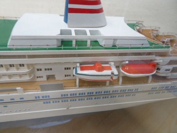  heart direct 02039* atelier is .. made [. bird ]500. memory gorgeous passenger boat model final product / cruise glass made case collection collector hobby direct taking only 