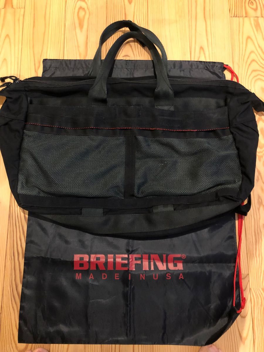 BRIEFING×BEAMS PLUS 別注 BAG ARMED DUFFLE M ブリーフィング ビームス 別注トートバッグ