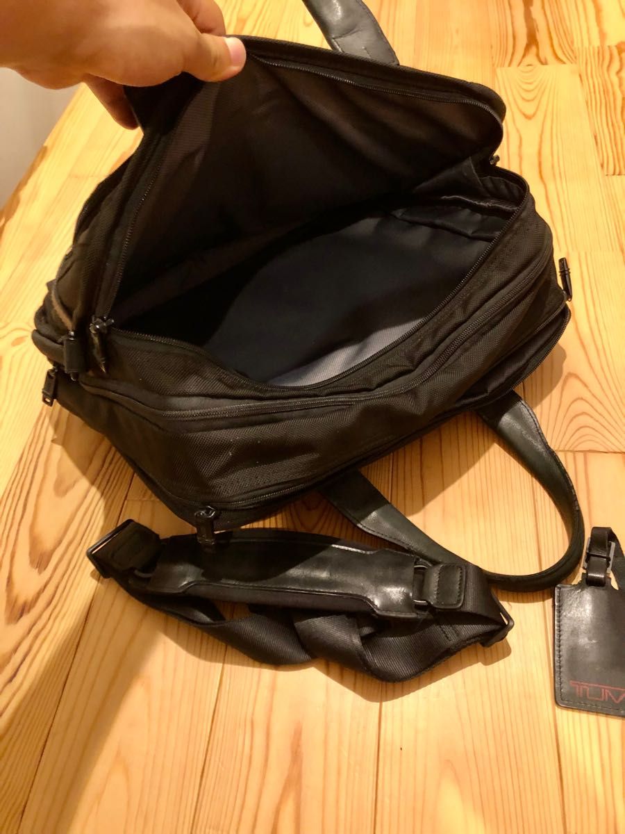 TUMI made in USA/トゥミエクスパンダブル・オーガナイザー ブリーフケース26141DH ブラック 正規店購入