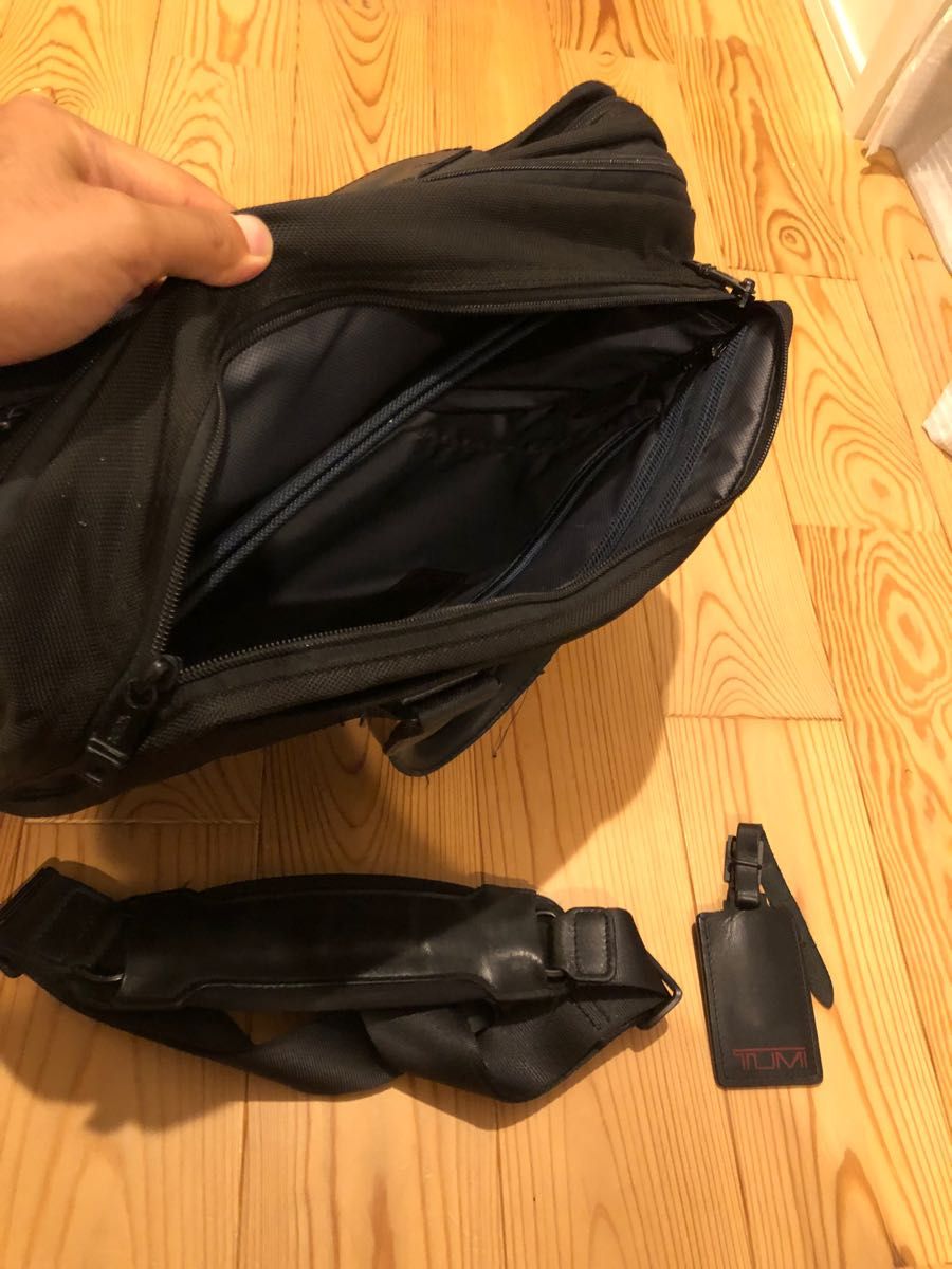 TUMI made in USA/トゥミエクスパンダブル・オーガナイザー ブリーフケース26141DH ブラック 正規店購入