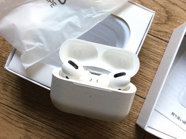 未使用 AirPods Pro 代替品 ワイヤレスイヤホン Bluetooth 充電ケース付 箱 イヤホン 高品質 Android iPhone 白 ホワイト_画像1