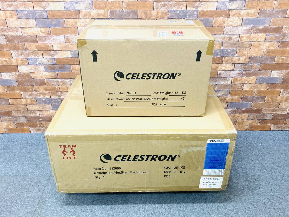 【新品未開封品】CELESTRON 天体望遠鏡 NexStar Evolution6 SCT 【12090】+ケース【94003】セット　W3208001　_画像2