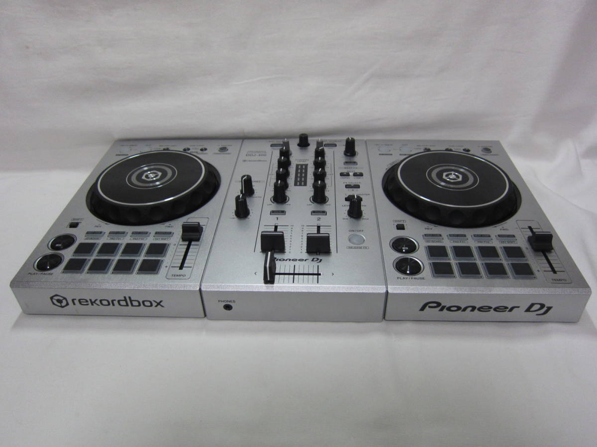 Pioneer DJ パイオニア DDJ-400-S シルバー DJコントローラー(DJ
