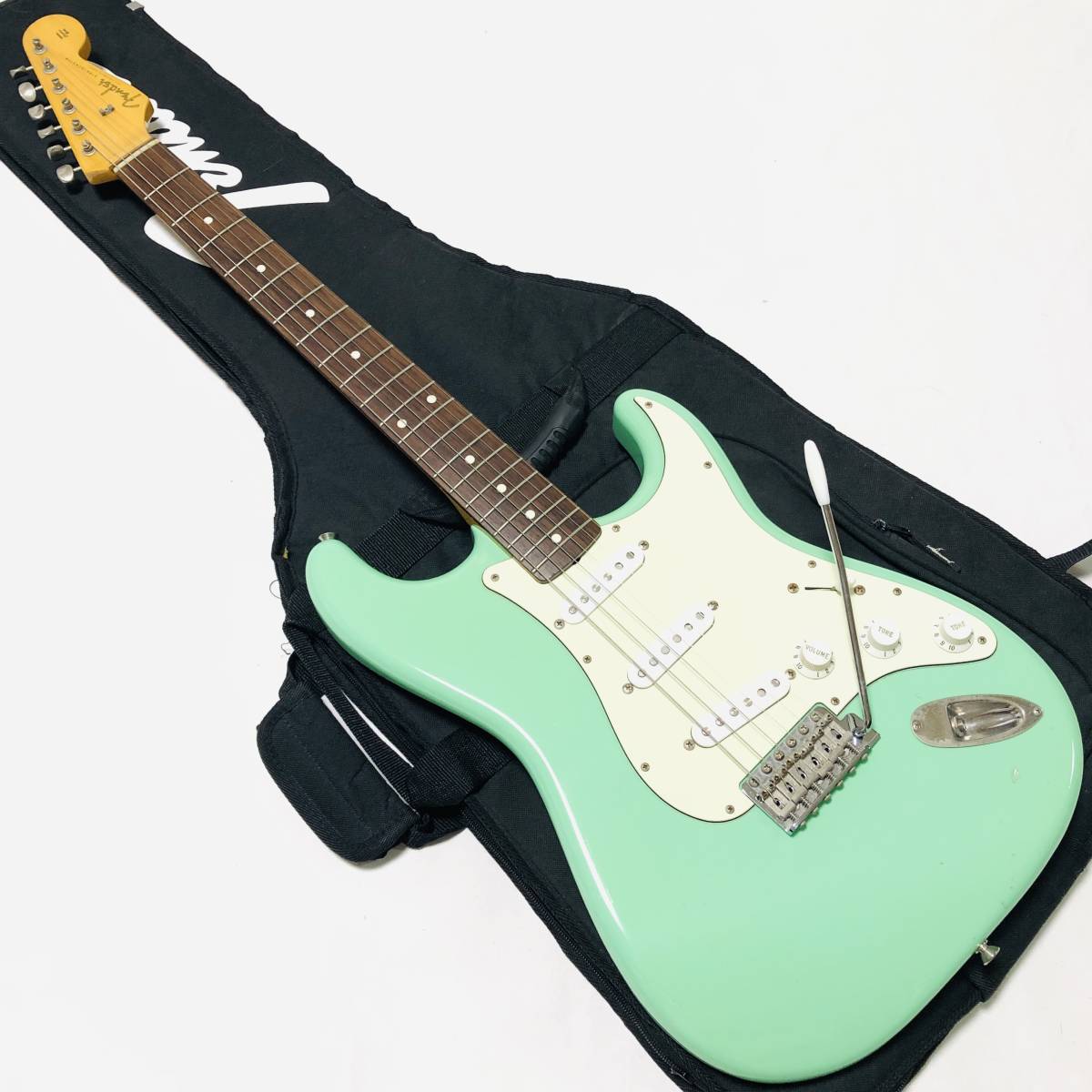 Yahoo!オークション - Fender Stratocaster Surf Green 2014 Yahoo!オークション - Fender Stratocaster Surf Green 2014