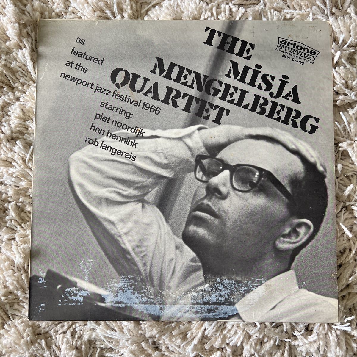 オランダオリジナル　レア盤　misja mengelberg quartet LPレコード ミシャメンゲルベルグ　MOS s3196_画像1