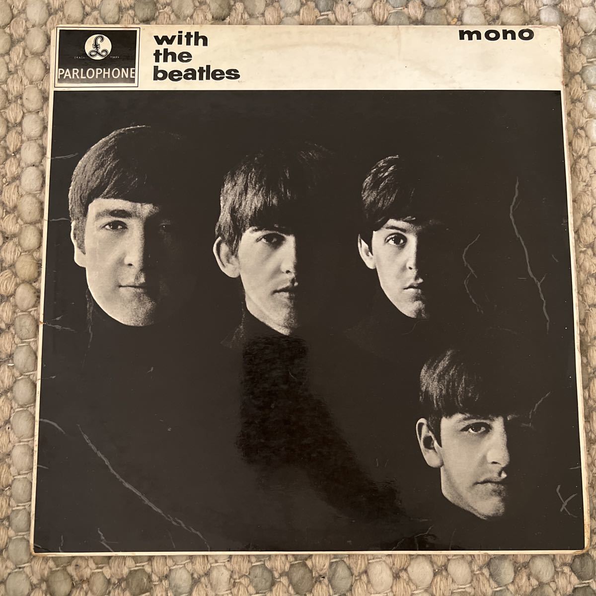 UKモノラル ビートルズ WITH THE BEATLES THE BEATLES MONO マト両面７Ｎ　LPレコード_画像1