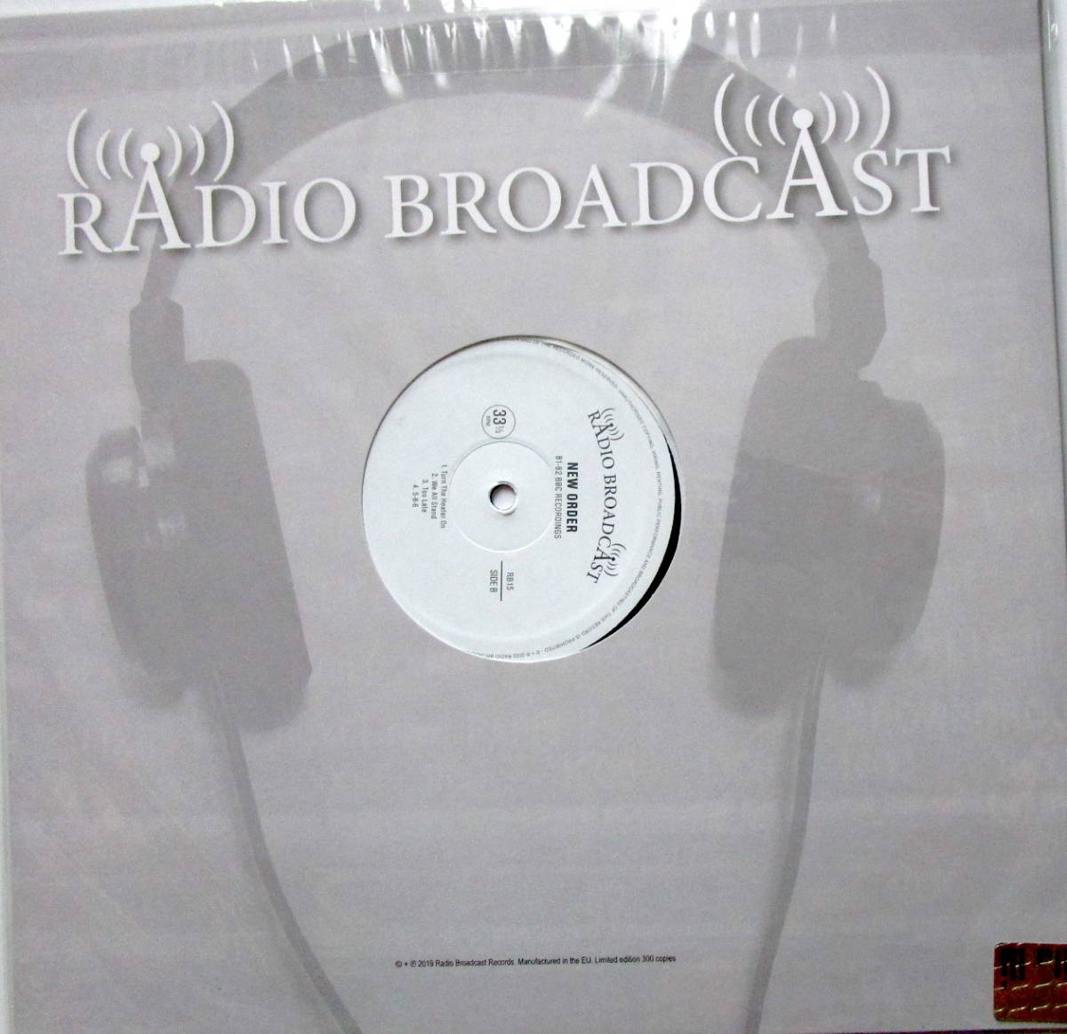New Order Radio Broadcast 81-82 BBC Recordings LP Limited Edition 300 Joy Division/Warsaw/ new order /80s UK New Wave Synth