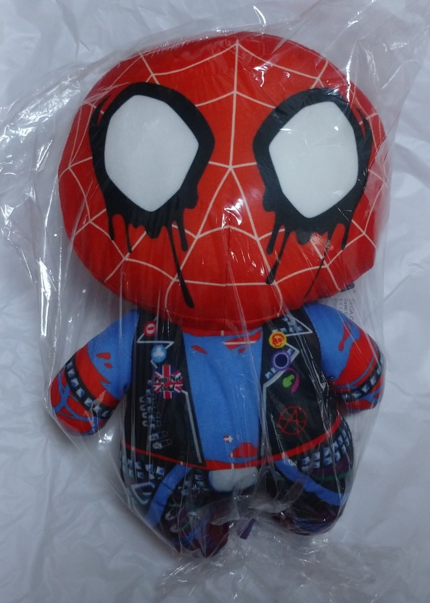  outside fixed form 300 jpy tag attaching [SPIDER- PUNK/ Spider punk ]SPIDER-MAN:ACROSS THE SPIDER-VERSE M soft toy Spider-Man MARVEL SPIDER MAN