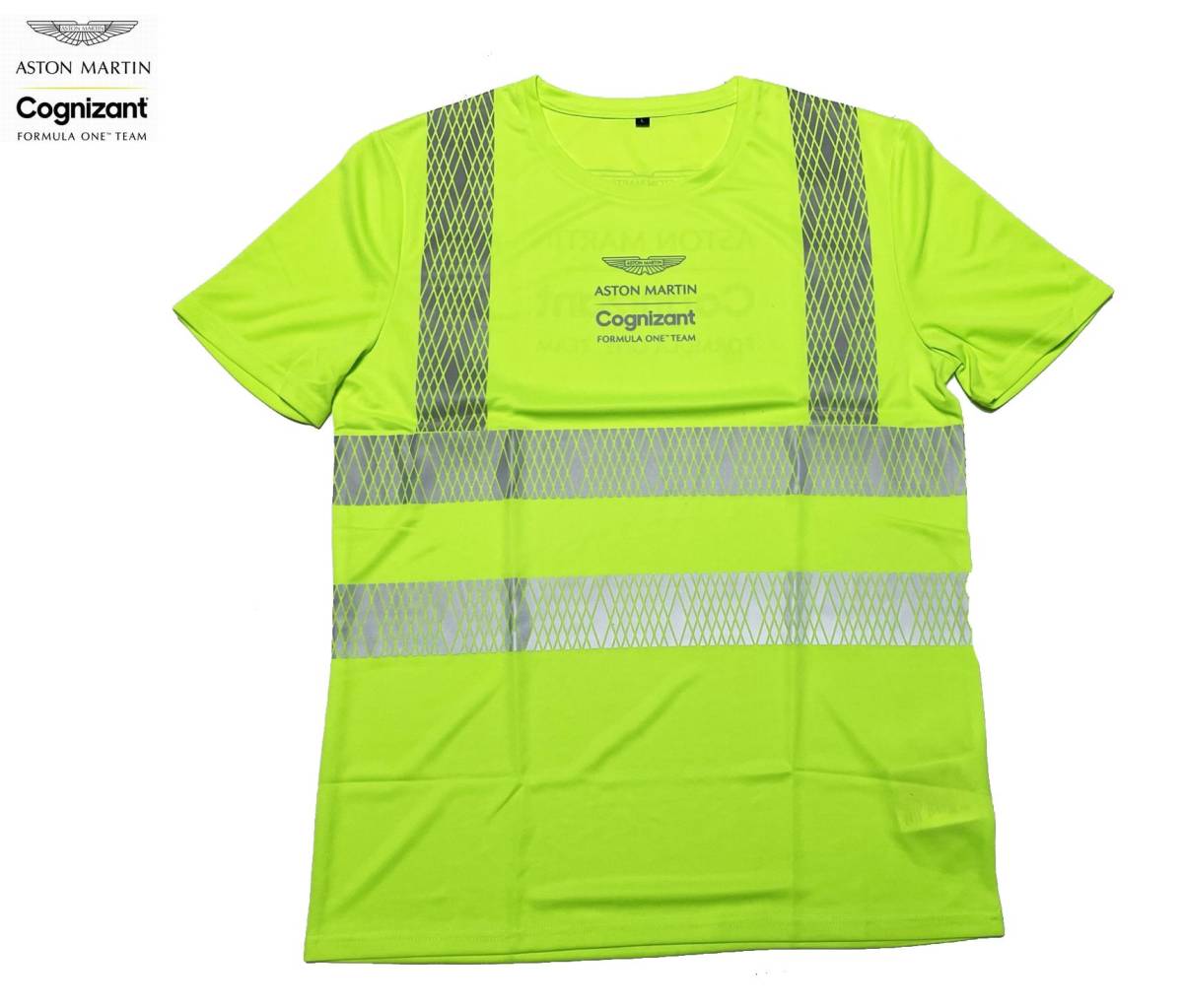 アストンマーティンF1チーム　2021支給品 　リフレクターシャツ 　XL　新品 　非売品　　ベッテル　ストロール