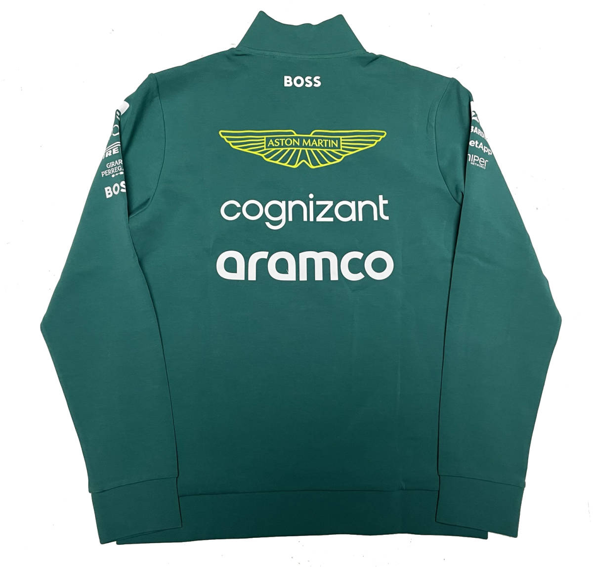 古典 アストンマーティンF1 2023 チーム支給品 ハーフジップ 新品 M