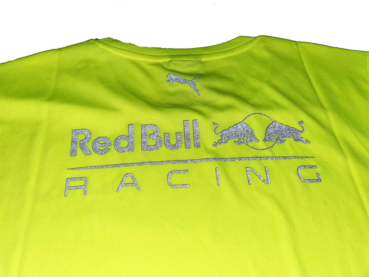  Red Bull * racing 2022 supplied goods reflector shirt M new goods not for sale PUMAferu start  pen Perez F1