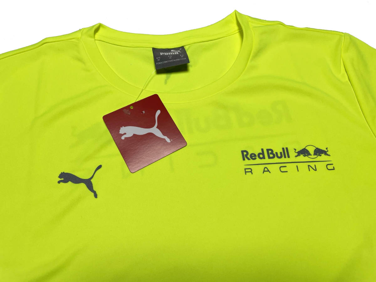  Red Bull * racing 2022 supplied goods reflector shirt M new goods not for sale PUMAferu start  pen Perez F1