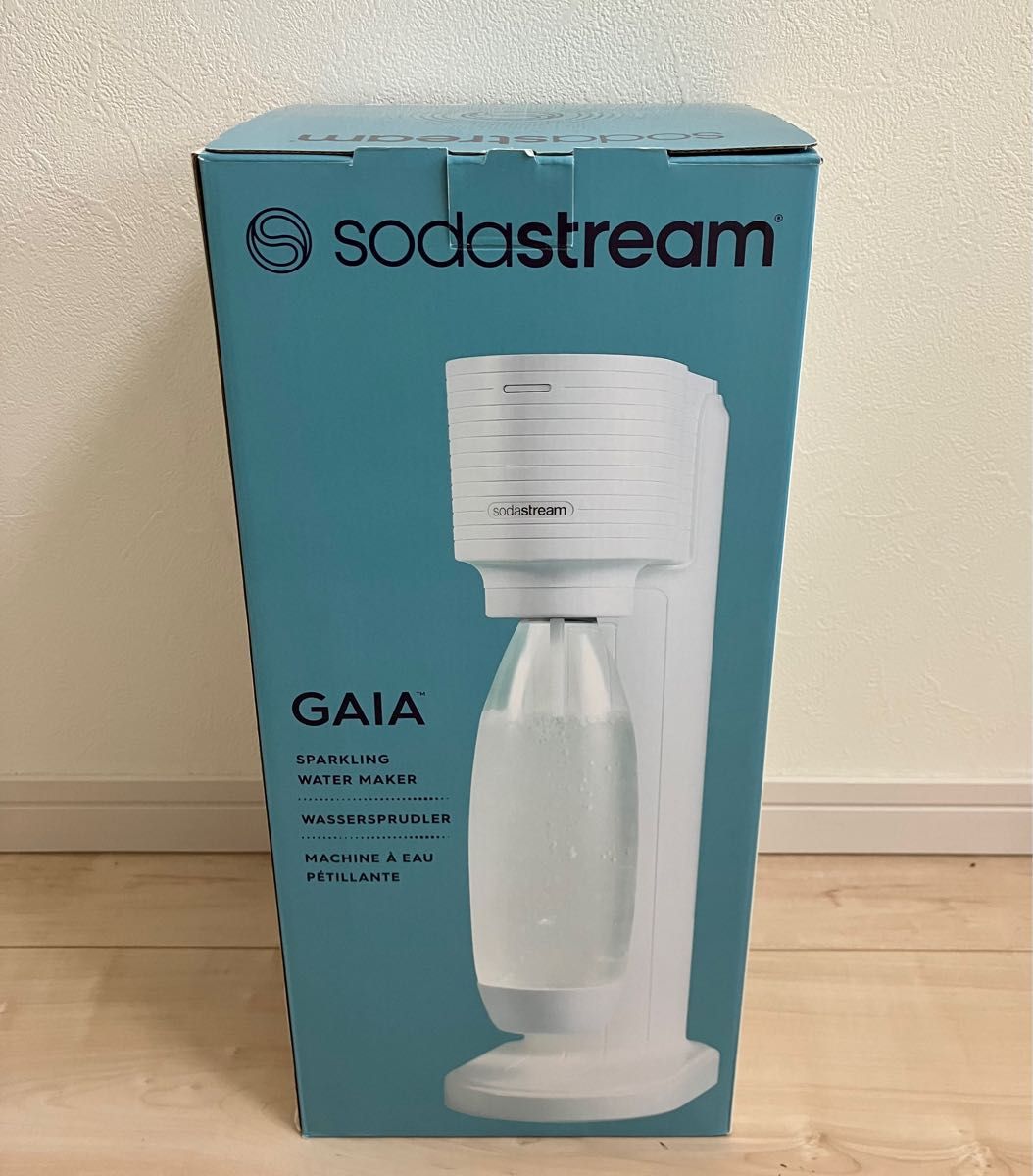 Sodastream GAIA ソーダストリーム ガイア スターターセット ホワイト　おまけ付き