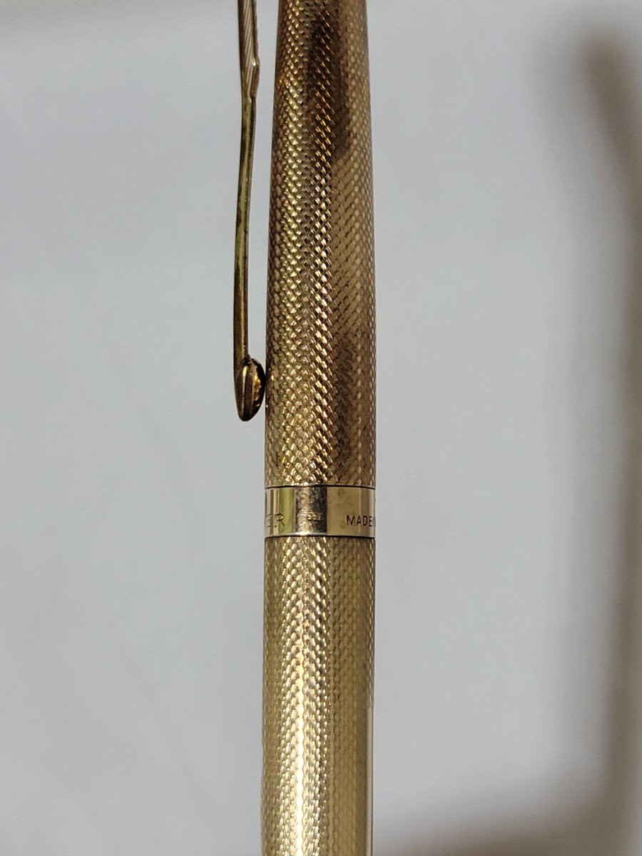 超レア美品　パーカー61 プレジデンシャル　9金無(wú)垢　　ペンシル　シャーペン　金無(wú)垢　parker　アンティーク