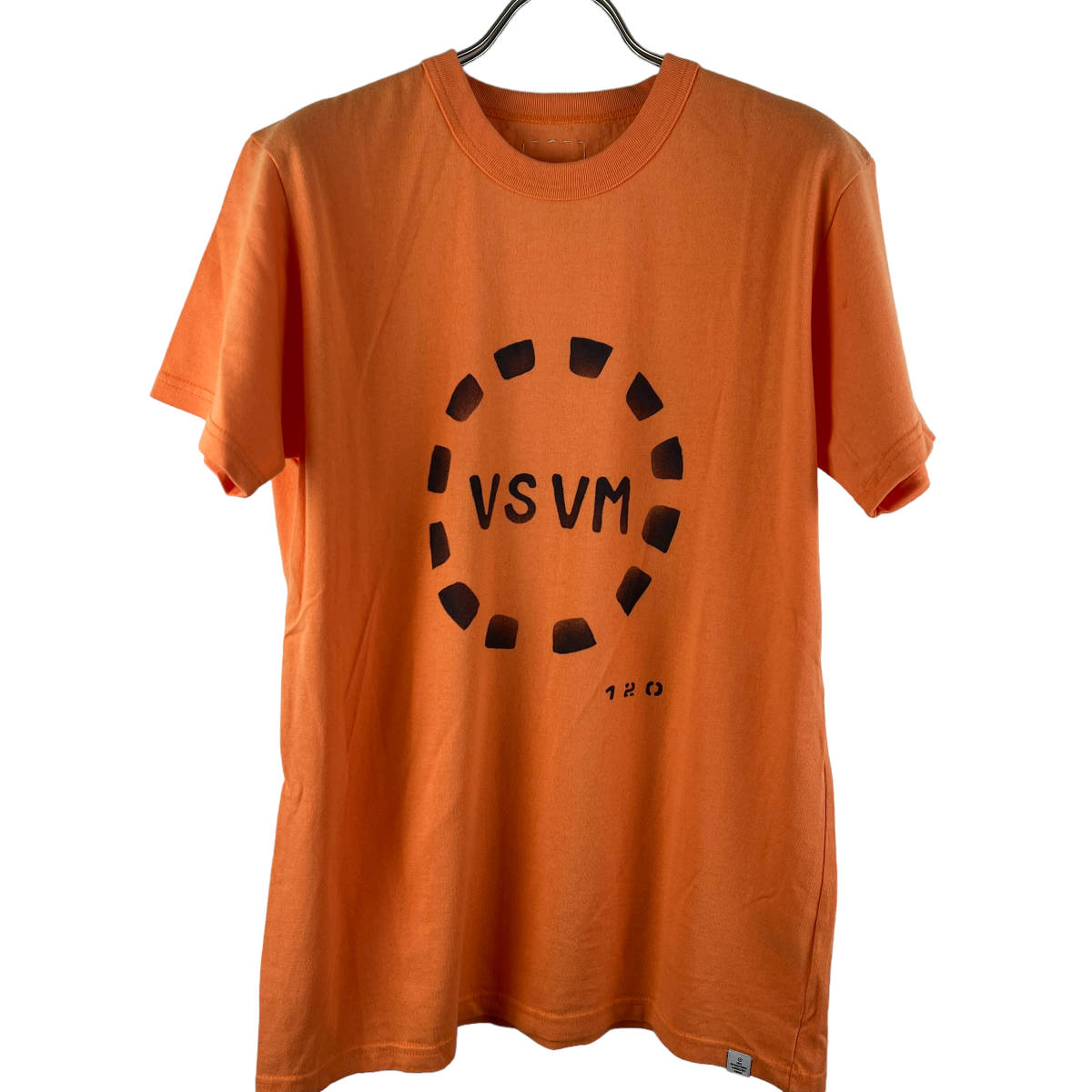 在庫処分】 VISVIM(ビズビム) VSVM 120 Logo Cotton T Shirt (orange