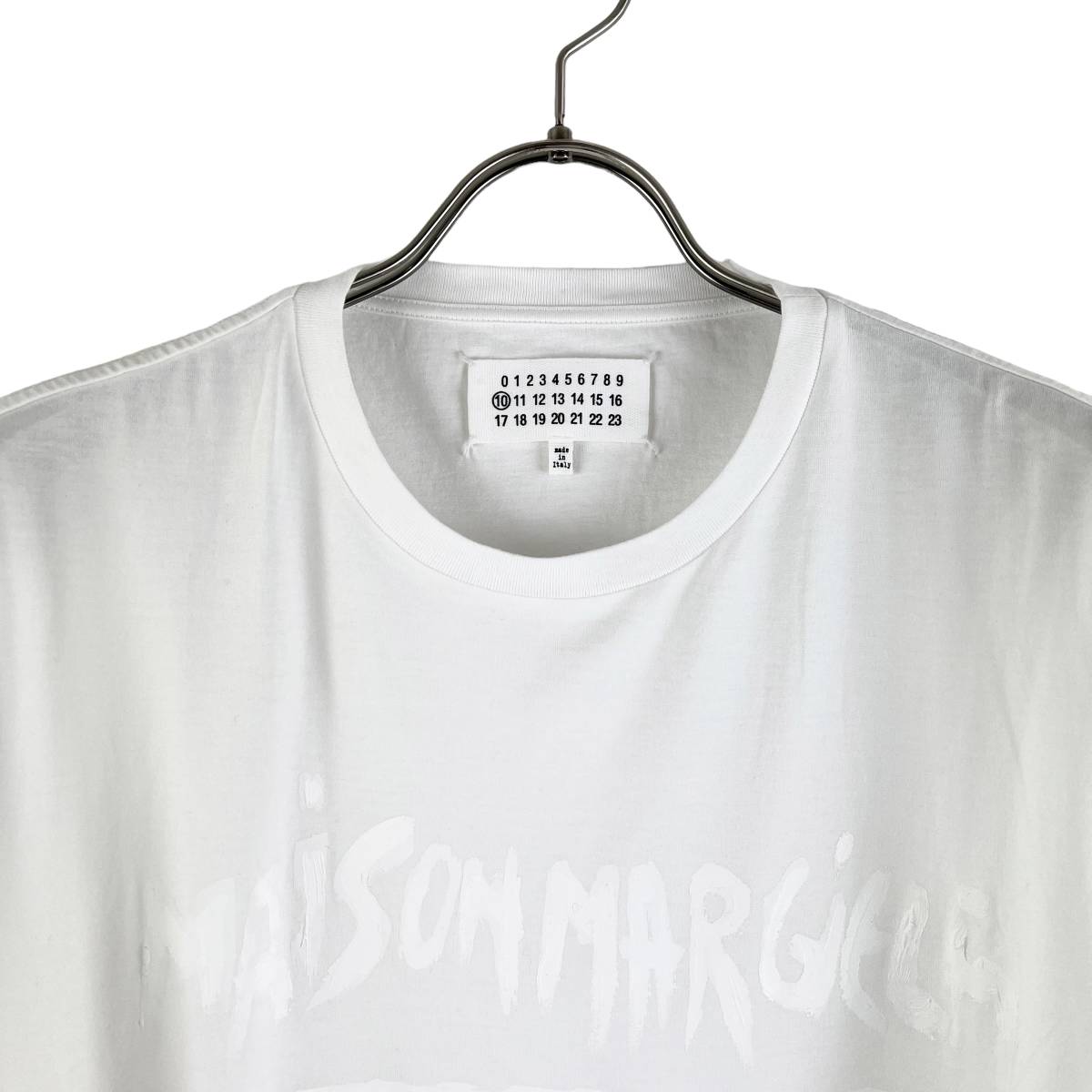 Maison Margiela (メゾン マルジェラ) Logo Print T Shirt (white)_画像2
