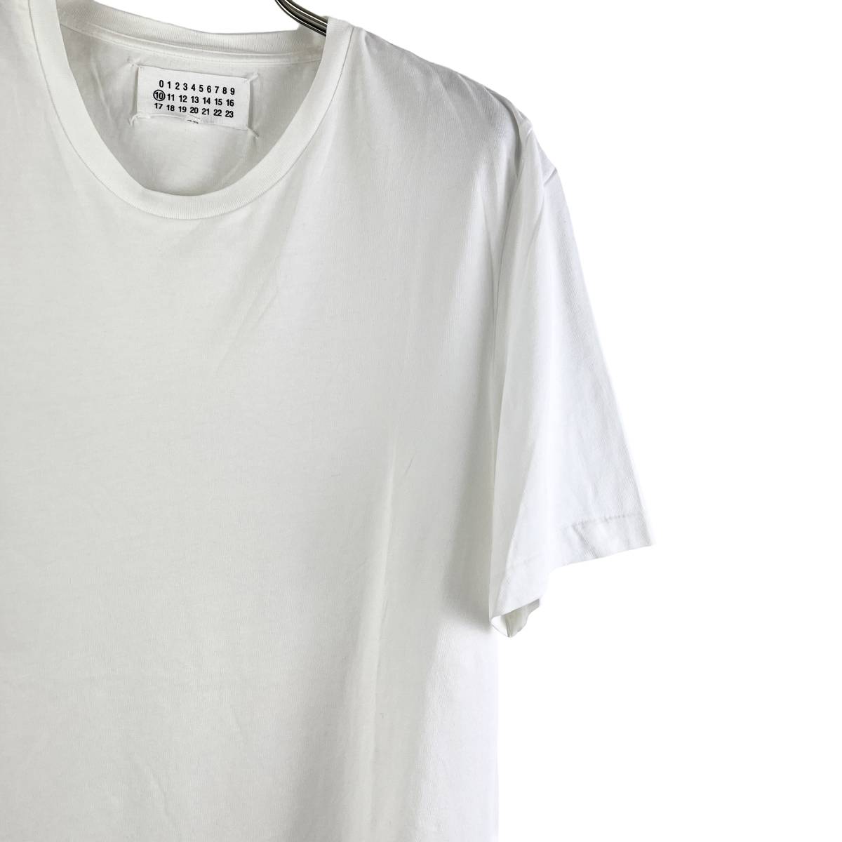 Maison Margiela (メゾン マルジェラ) Shortsleeve Cotton T Shirt (white)_画像3