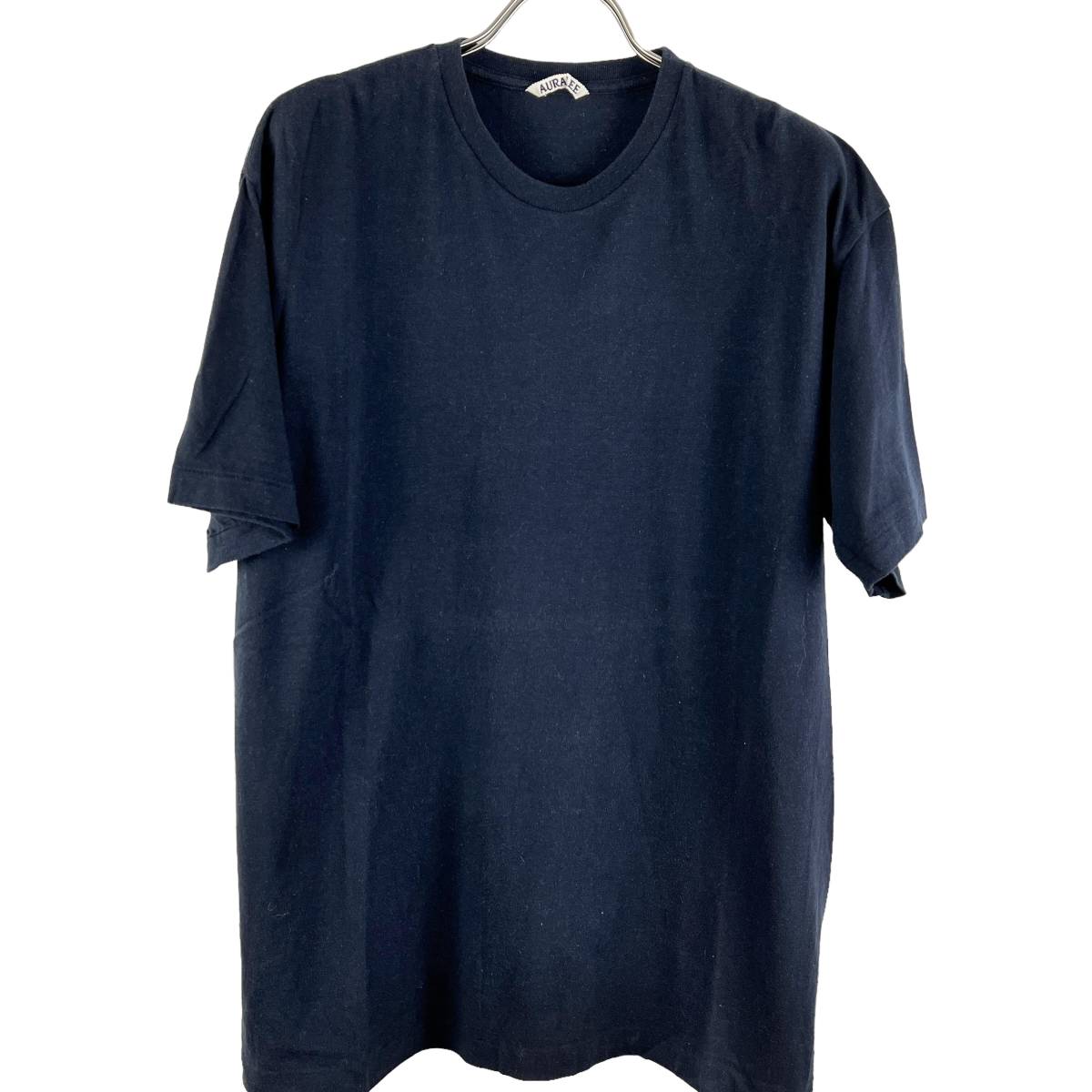 AURALEE（オーラリー）Shortsleeve Cotton T Shirt (navy) Yahoo