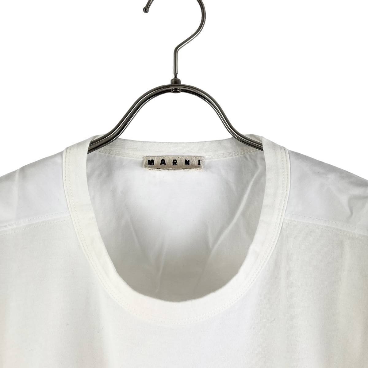 MARNI(マルニ) Thick Material Wide T Shirt (white)_画像2