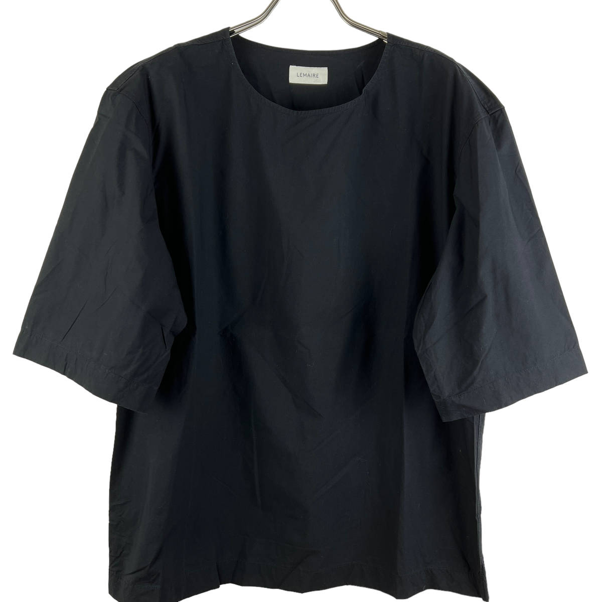 LEMAIRE(ルメール) Wide Size Shortsleeve T Shirt (black)