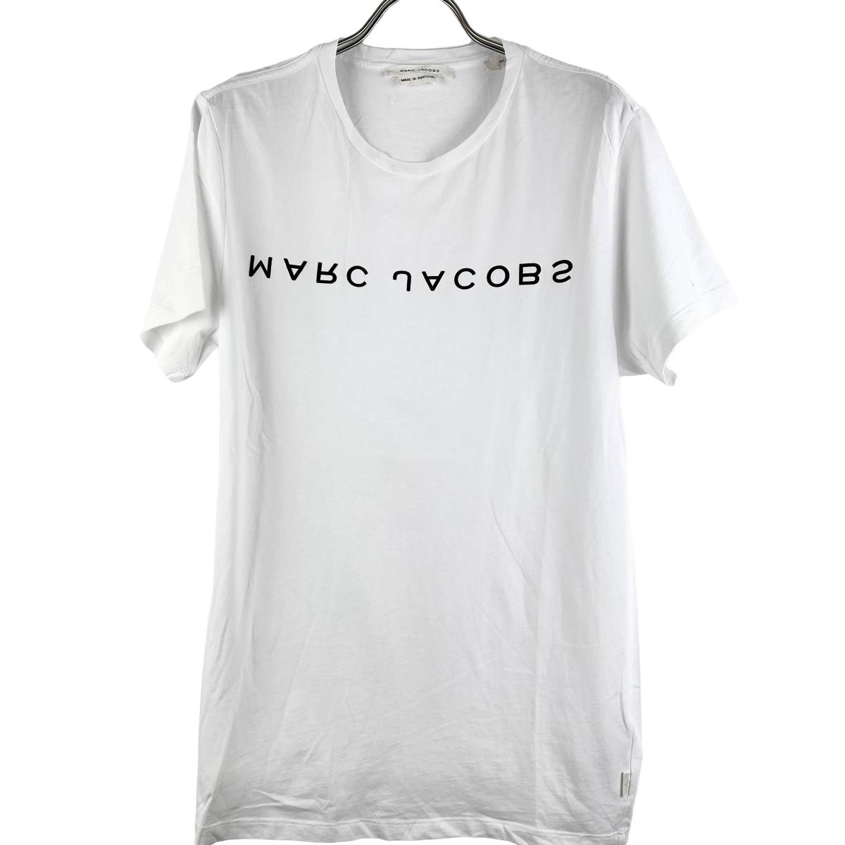 Marc Jacobs(マーク ジェイコブス) Logo Shortsleeve Cotton T Shirt (white)