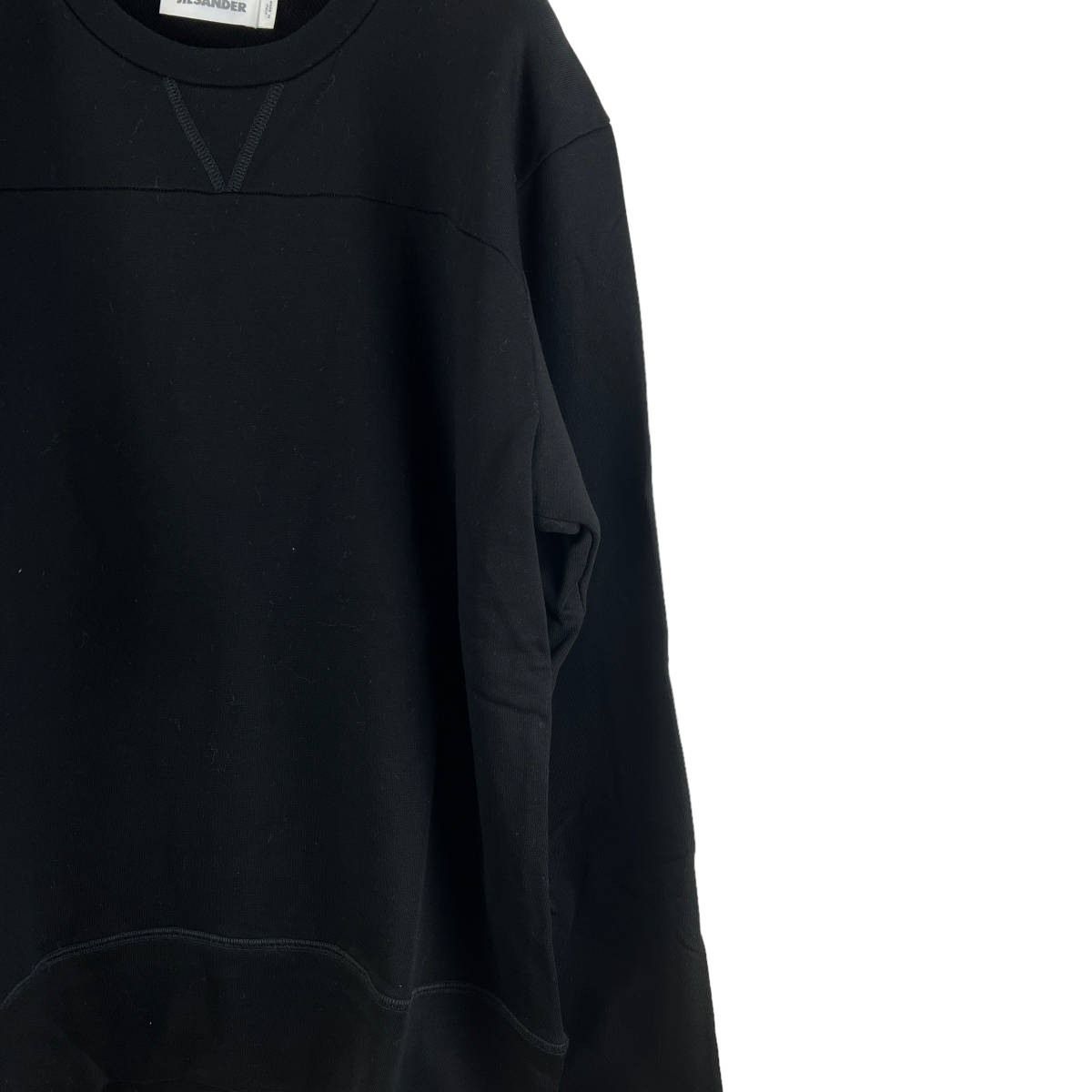 JIL SANDER（ジルサンダー）Wide Size Casual Sweater (black)_画像3