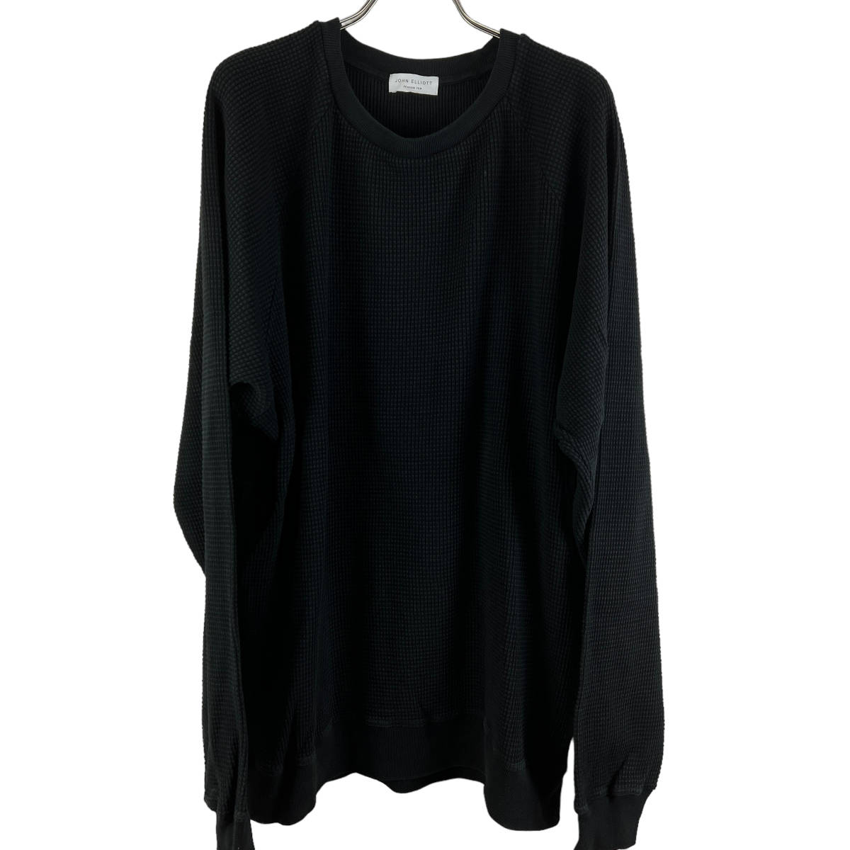 JOHN ELLIOTT (ジョンエリオット) Season Tem Longsleeve Sweater (black)