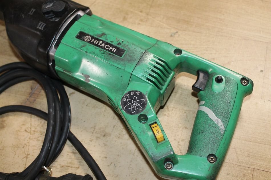 現状渡し品 動作品 日立工機 115mm 電子セーバソー CR10V HITACHI 中古 USED品 電動工具 リサイクルマート半田店_画像3