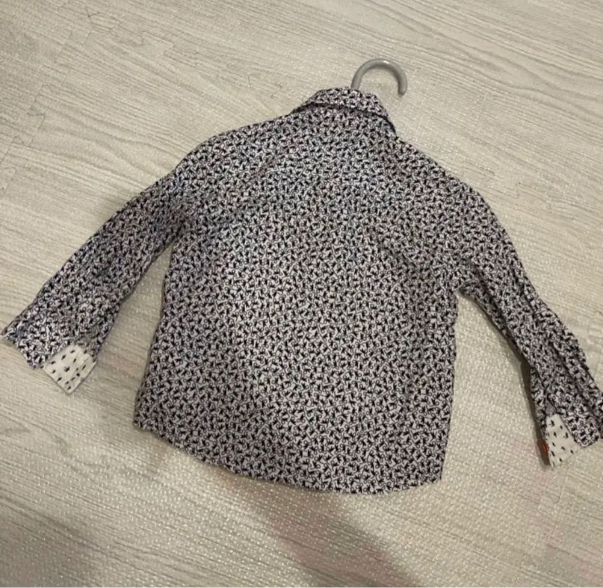 ポールスミス ベイビーPaul Smith baby  柄シャツ 18m(85〜90.cm)