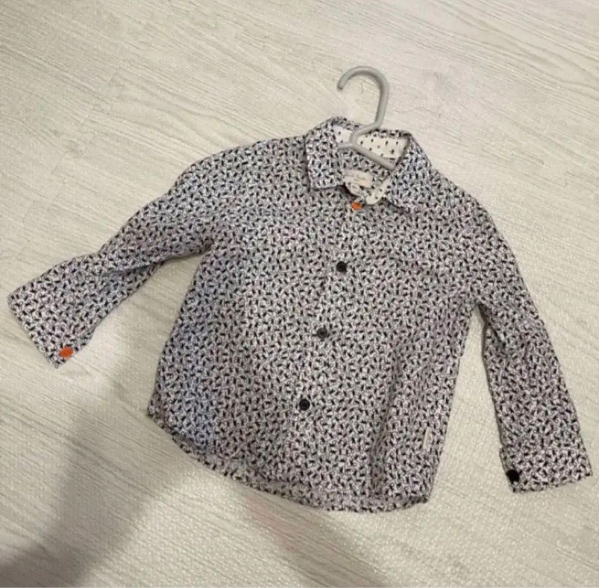 ポールスミス ベイビーPaul Smith baby  柄シャツ 18m(85〜90.cm)