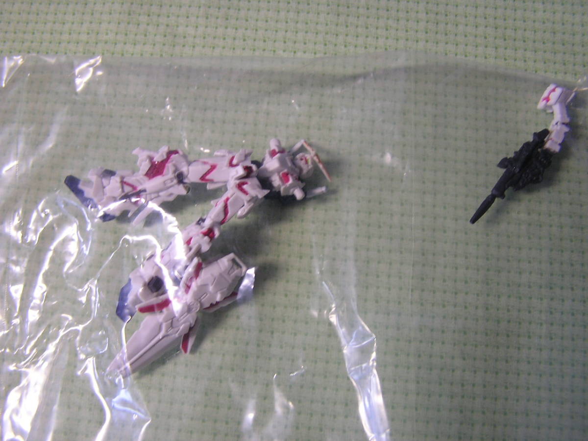 ガンダムコレクション　DX9　ユニコーンガンダム　デストロイモード　飛行状態　ライフル_画像2
