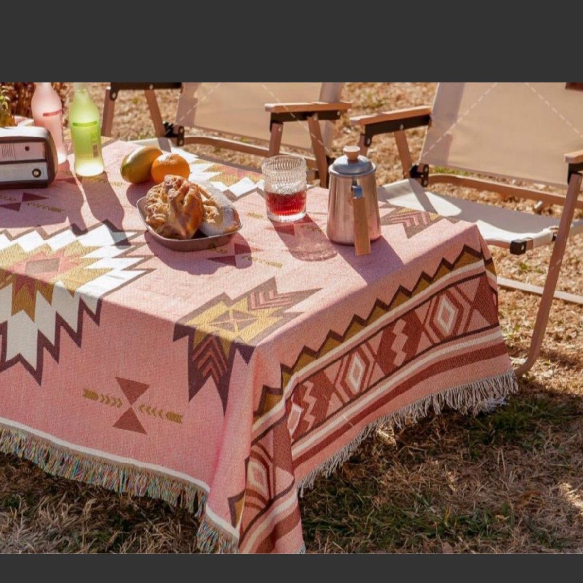 ブランケット　ビーチタオル　 ラグ　キャンプ　アウトドア　海　ピクニックマット　グランピング　車中泊　コット用　テント用