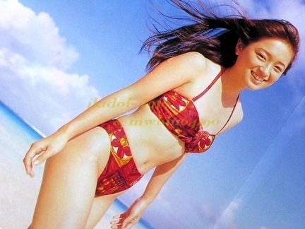  Hamasaki Ayumi! высокий ноги купальный костюм! бикини!( вырезки : управление F7348)