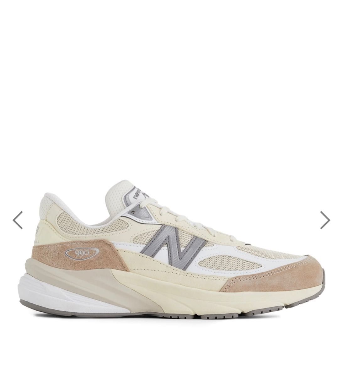 新品未使用　New Balance M990 V6 SS6  25.5cm ベージュ　beige