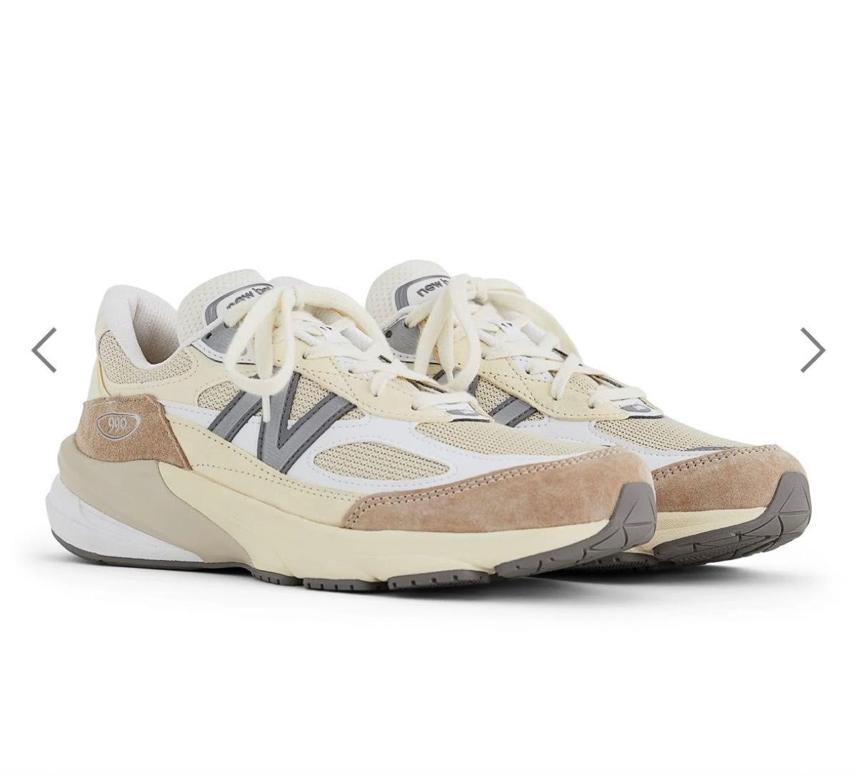 新品未使用　New Balance M990 V6 SS6  25.5cm ベージュ　beige