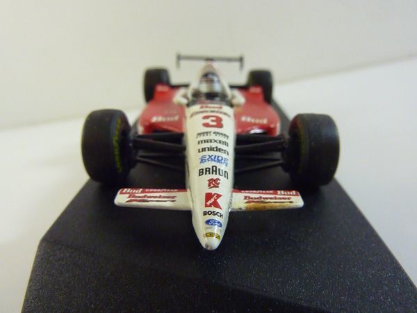 ●ONYX1/43CART'95ポール.トレーシーニューマンハースローラサイン入_画像7