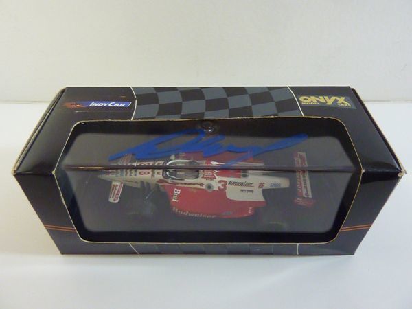 ●ONYX1/43CART'95ポール.トレーシーニューマンハースローラサイン入_画像2