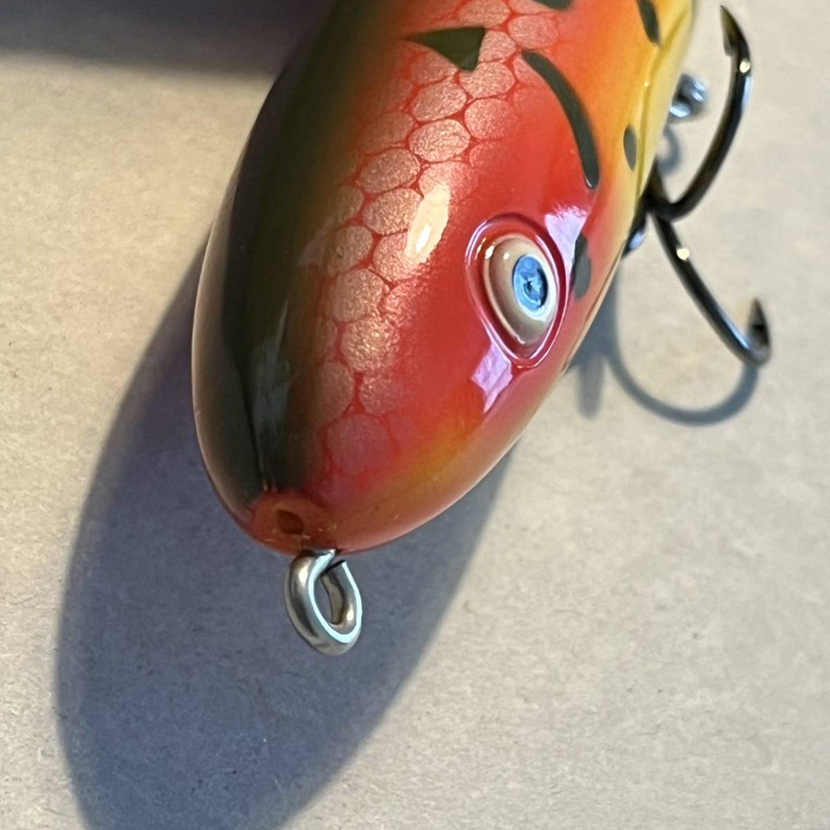 HEDDON ヘドン ホッパーストッパー ドッグウォーカー 14KCD Whopper Stopper Dog Walker オールドルアー_画像6