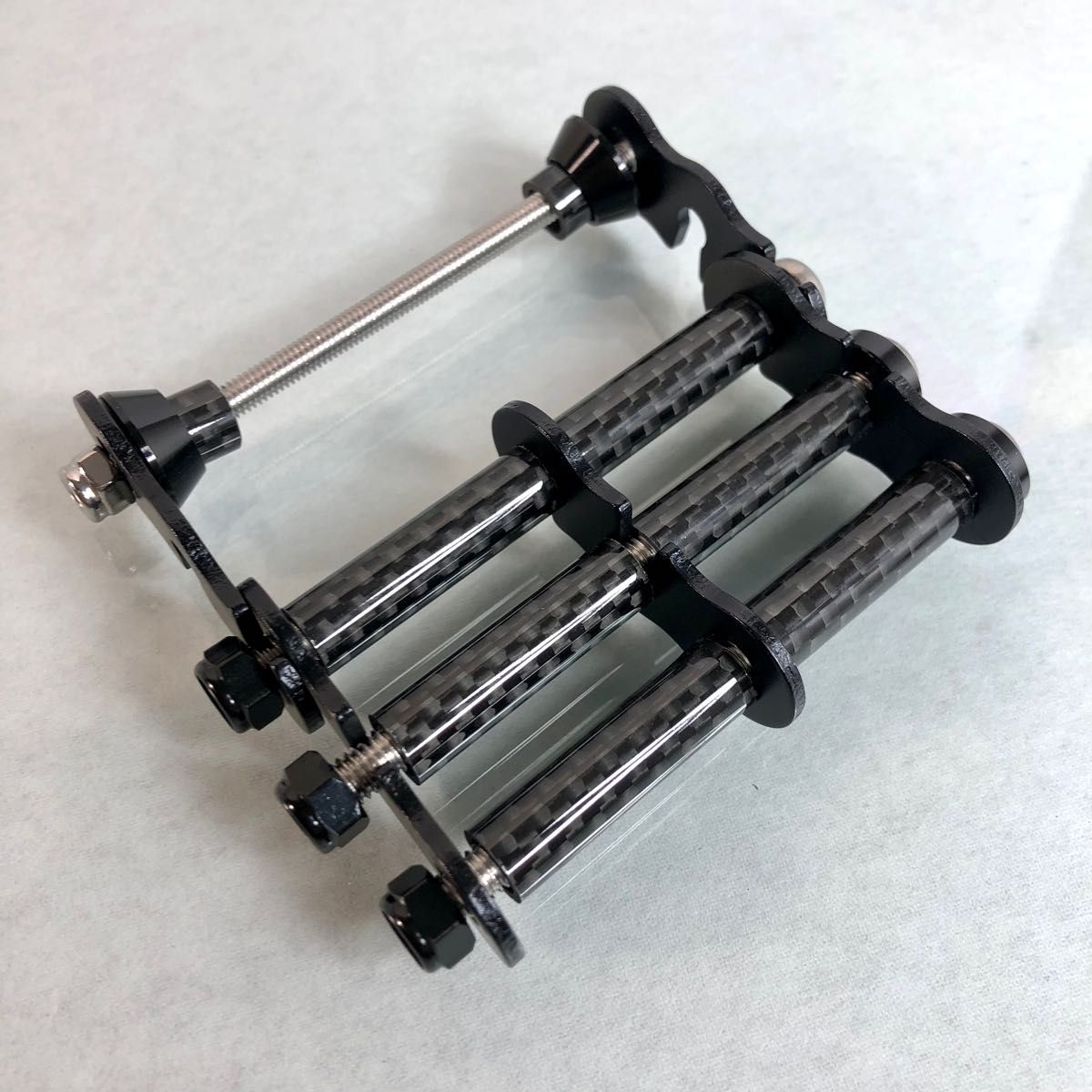 ニックス風 腰道具タジマメタルセフ用 チェーン カーボン艶有り ニックス風 腰道具タジマメタルセフ用 チェーン カーボン艶有り