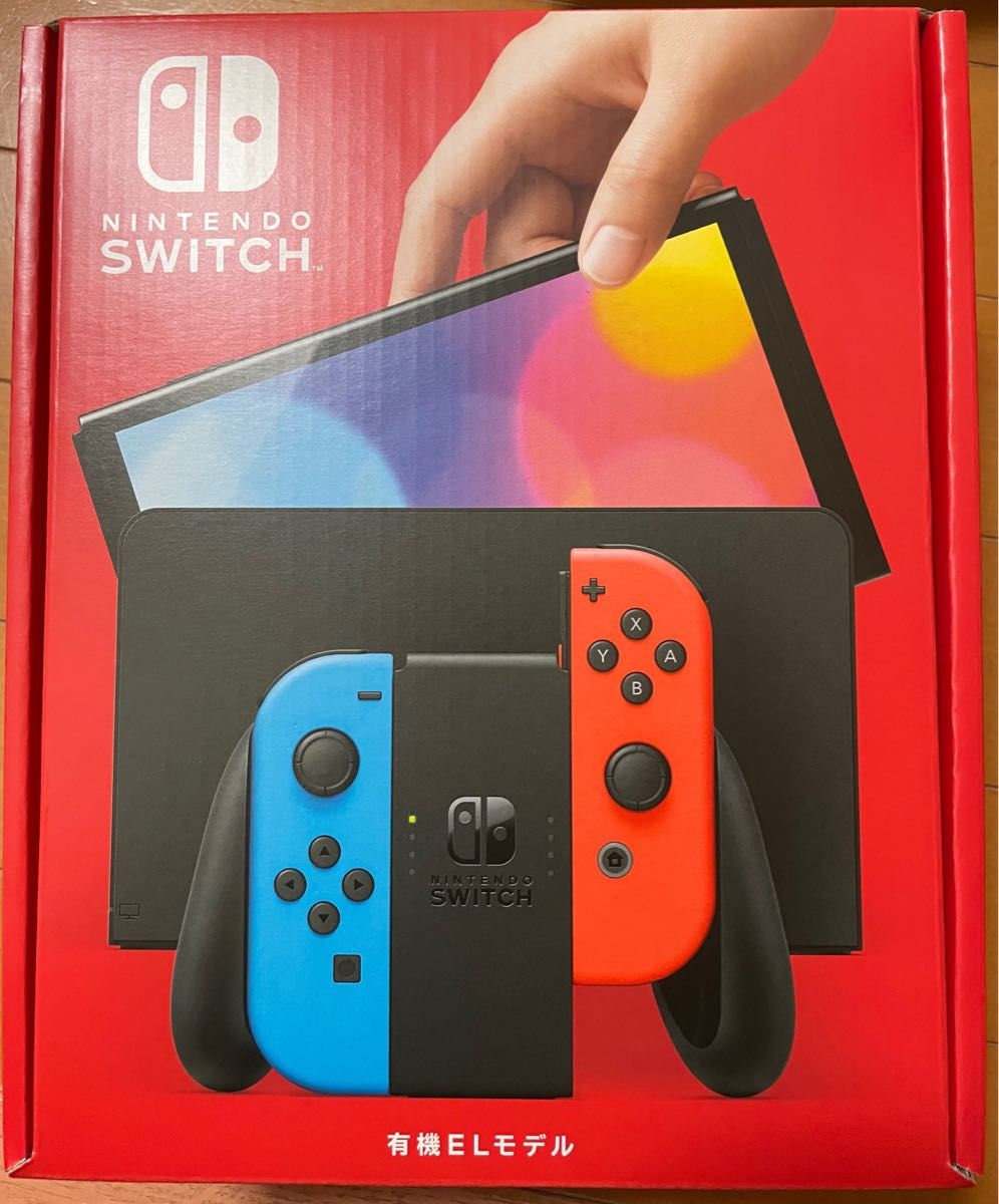 新品未使用 Nintendo Switch 本体 有機ELモデル ネオンブルー ネオン