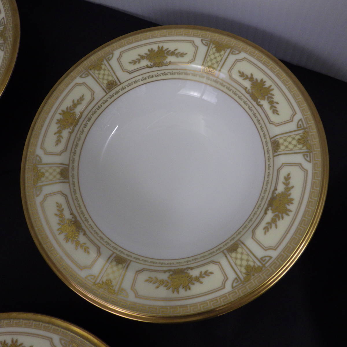 NORITAKE/ノリタケ インペリアルスイート 9984 15cmボウル 6枚セット ボーンチャイナ 旧サイズ フルーツ アイス 小皿_画像4