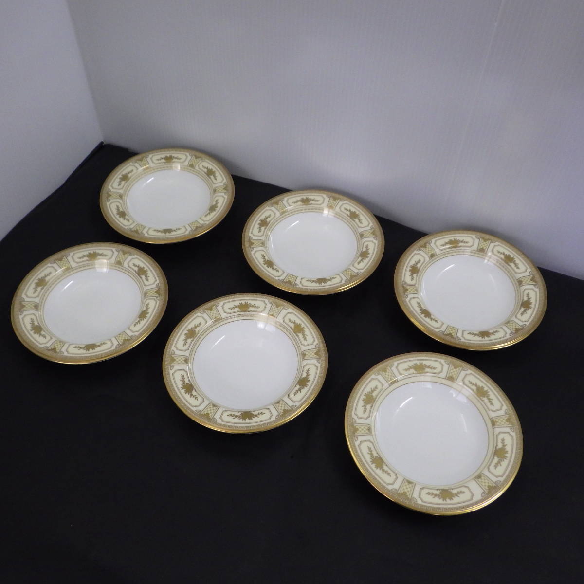 NORITAKE/ノリタケ インペリアルスイート 9984 15cmボウル 6枚セット ボーンチャイナ 旧サイズ フルーツ アイス 小皿_画像1