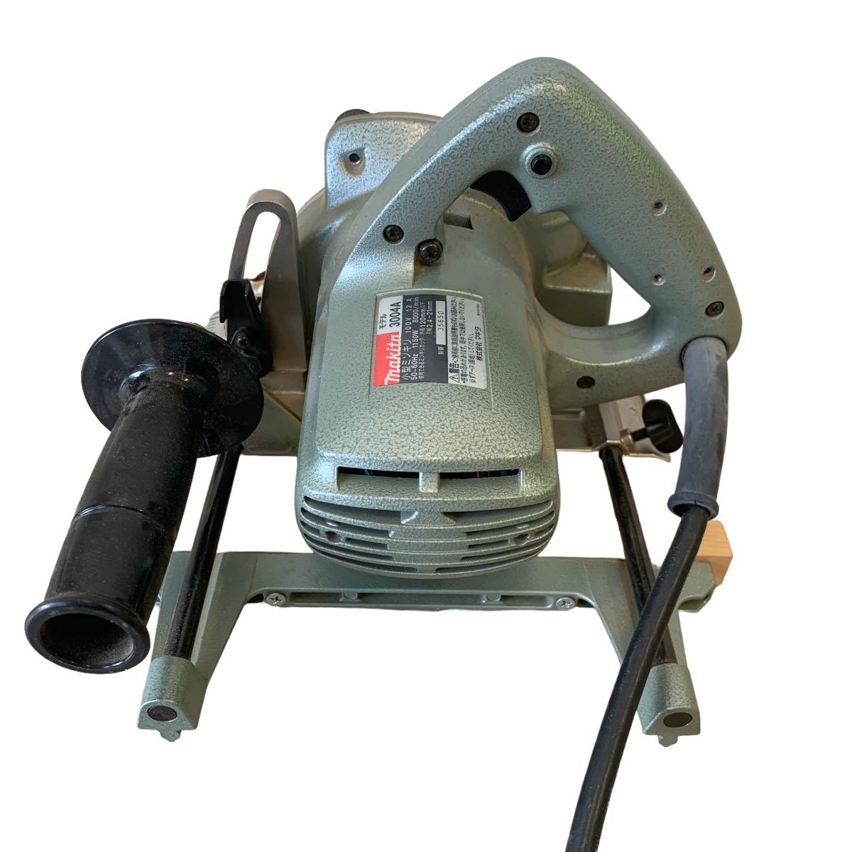 4727】1円~ makita マキタ 小型ミゾキリ 3004A 電動工具 大工道具 溝