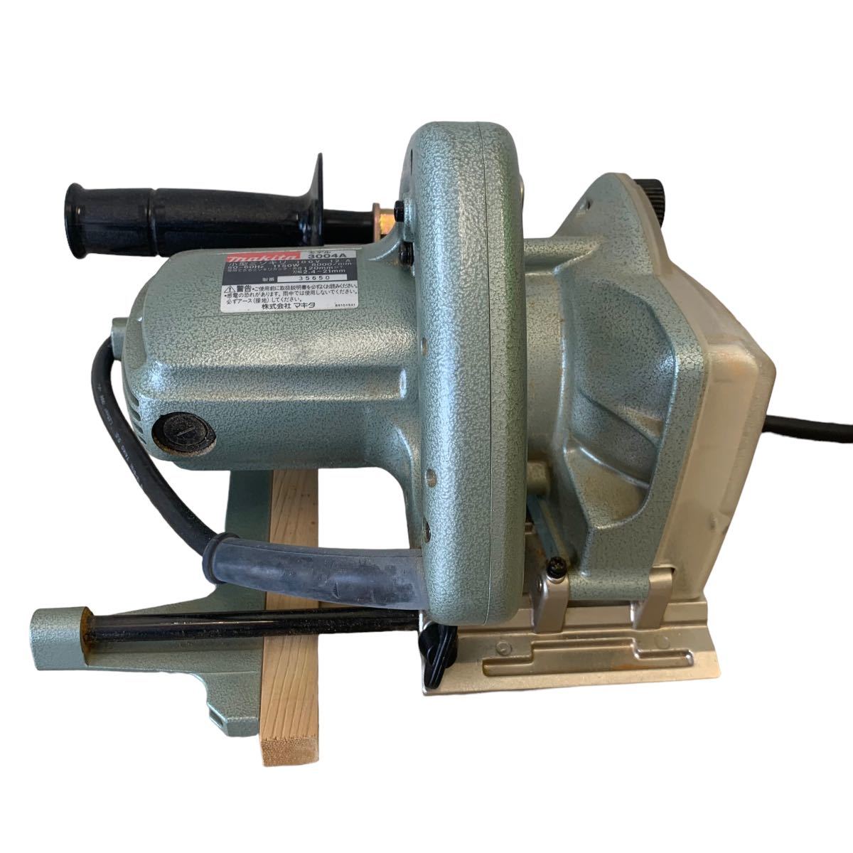 4727】1円~ makita マキタ 小型ミゾキリ 3004A 電動工具 大工道具 溝