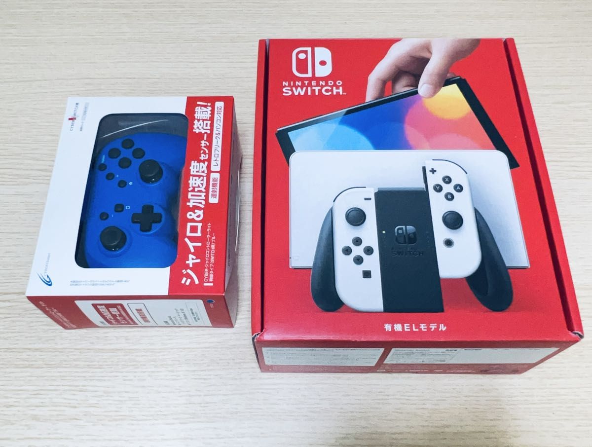 美品】 Nintendo Switch 有機EL ＋ コントローラー 「完品」｜PayPayフリマ