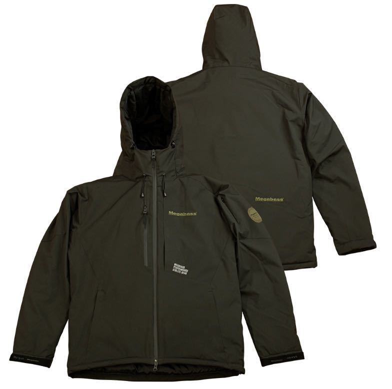 Megabass BLIZZARD JACKET ブラック Lサイズ_画像1