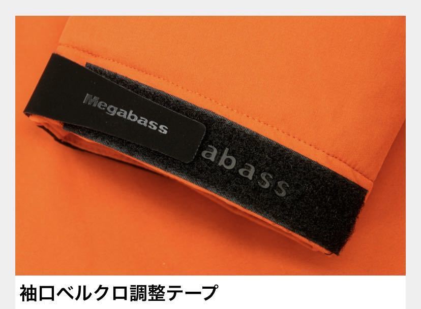 Megabass BLIZZARD JACKET ブラック XLサイズ_画像5